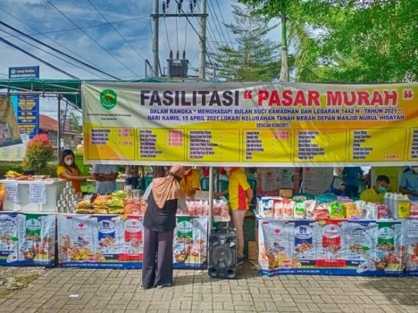 Pasar Murah Mampu Stabilkan Harga