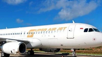 Cihuy, SUPER AIR JET Buka Rute Penerbangan Samarinda-Surabaya