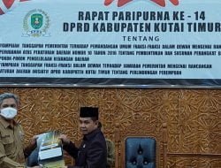 Pemkab Kutim Tanggapi Pandangan Fraksi PPP