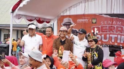 senam merah putih