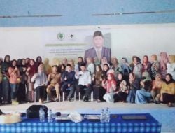 Salehuddin Sosper di Desa Embalut,  Paparkan Perda Penyelenggaraan dan Pembangunan Ketahanan Keluarga