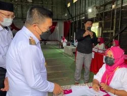 Wakil Bupati Tinjau Pilkades di Desa Loa Ulung