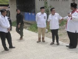 Wabup Tinjau Pembangunan Infrastruktur di Loa Janan