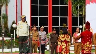 Pimpin Upacara, Sekda Sebut Pemuda Tulang Punggung Bangsa