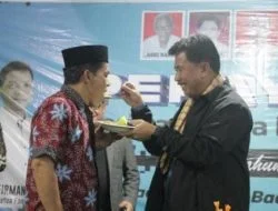 Sekda Hadiri Ulang Tahun Ke-21 Desa Badak Baru
