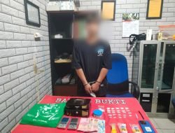 Bandar Sabu di Paser Diringkus Polisi di Rumah Sendiri