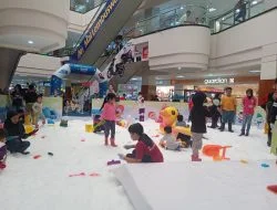 Masyarakat Samarinda Butuh Hiburan Baru, Wahana Salju Hadir Menghibur