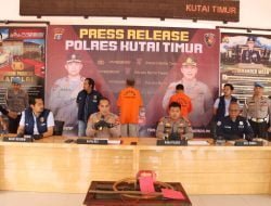 Polres Kutim Tangkap Dua Tersangka Pengetap BBM