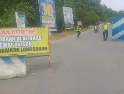 Gara-Gara Longsor, Jalan Pelita IV Sambutan Ditutup
