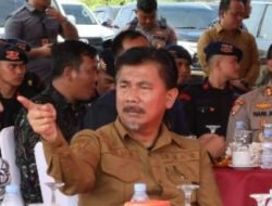 Sekda Hadiri Peletakan Batu Pertama Pembangunan Mako Brimob