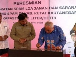 Peningkatan Sarana Air Minum di Loa Janan Ulu Diresmikan