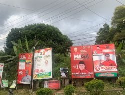 Beum Dianggap Algaka Oleh Bawaslu, Spanduk Bacaleg Masih Bertebaran