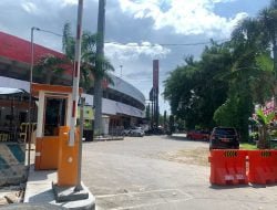 Gunakan Sistem Manual, Palang Parkir Gor Segiri Belum Berfungsi Optimal