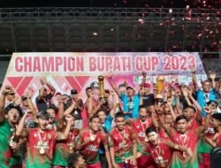 Tim Sepakbola Kecamatan Loa Janan Menangkan Bupati Cup 2023