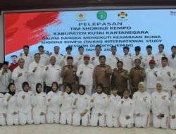 Kukar Kirim 33 Atlet Shorinji Kempo ke Jepang Ikuti Kejuaraan