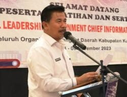 Pelatihan GCIO untuk OPD, Upaya Diskominfo Kukar Tingkatkan Kualitas Layanan Digital