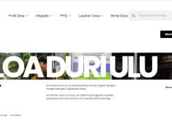 Desa Loa Duri Ulu Membangun Jembatan Informasi Digital