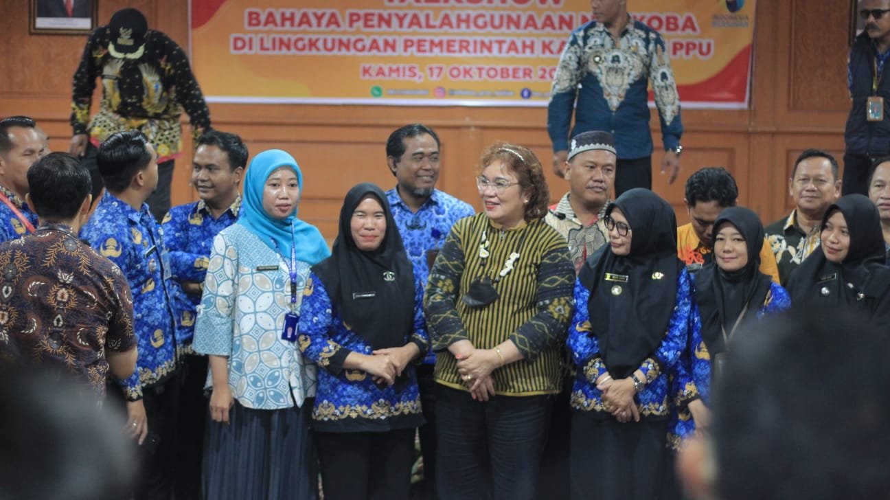 Sosialisasi bahaya dan pemetaan daerah rawan peredaran narkoba di Kabupaten PPU. (ist)