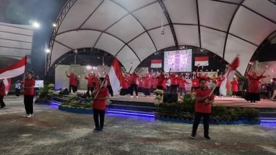 Diskominfo PPU Kampanyekan Bahaya Judol lewat Pementasan Flash Mob