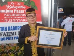 Jaga Kerapihan dan Kebersihan Kota, DLH Terima Penghargaan pada HUT Ke-23 PPU