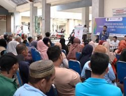 Digitalisasi, Pedagang Pasar Induk Penajam Dikenalkan Pembayaran QRIS