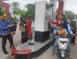Sidak Gabungan di Penajam, Bahan Bakar di SPBU Dipastikan Aman
