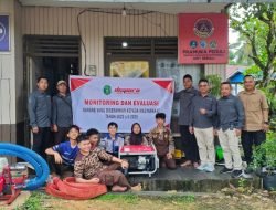 Kwarcab GP Kukar Monitoring Bantuan Pemadam untuk Pramuka Sebulu