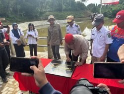 Bupati Resmikan Embung Maluhu, Penuhi Kebutuhan Air Petani