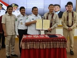 Atasi Masalah Air Bersih, Pemkab PPU-Arsari Group Teken MoU Pembangunan Bendungan