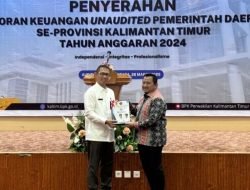 Bupati PPU Serahkan LKPD 2024 Ke Badan Pemeriksa Keuangan