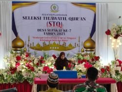 Plt Sekcam Loa Kulu Hadiri Pembukaan STQ Desa Sepakat