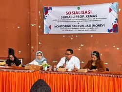 Camat Muara Jawa Gelar Monev Program Pembangunan Berbasis RT