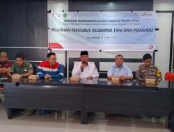 Poktan dan Pemandu Desa Sebuntal Ikuti Pelatihan Peningkatan Kapasitas