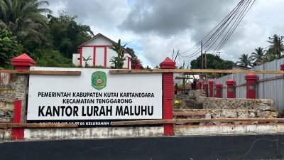 Pembangunan Kantor Kelurahan Maluhu, Lurah Sebut Bentuk Perhatian Pemkab Kukar