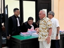 Ketika Isran Noor Bersaksi dalam Sidang DBON, Terlihat Santai Tanpa Beban