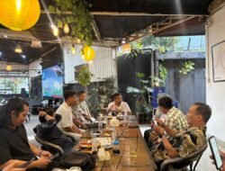 Mantan Kapolres Kukar Silaturahmi dan Nostalgia Bareng Jurnalis