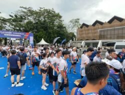 Ribuan Warga Samarinda Lari Bareng di Event Olymrun