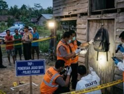 Setelah Melahirkan, Perempuan di Tenggarong Seberang Masukan Bayi dalam Ransel
